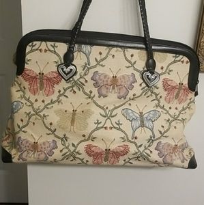 Brighton tapestry weekender bag